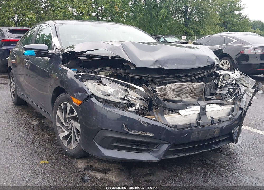 2018 HONDA CIVIC EX VIN: 2HGFC2F71JH522376