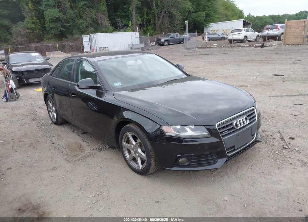 2009 AUDI A4 2.0T PREMIUM VIN: WAULF78K59N031221