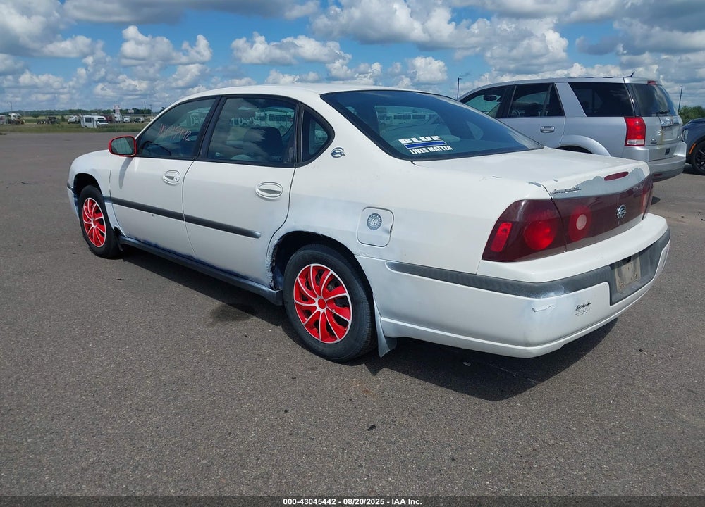 2001 CHEVROLET IMPALA VIN: 2G1WF52E719350269