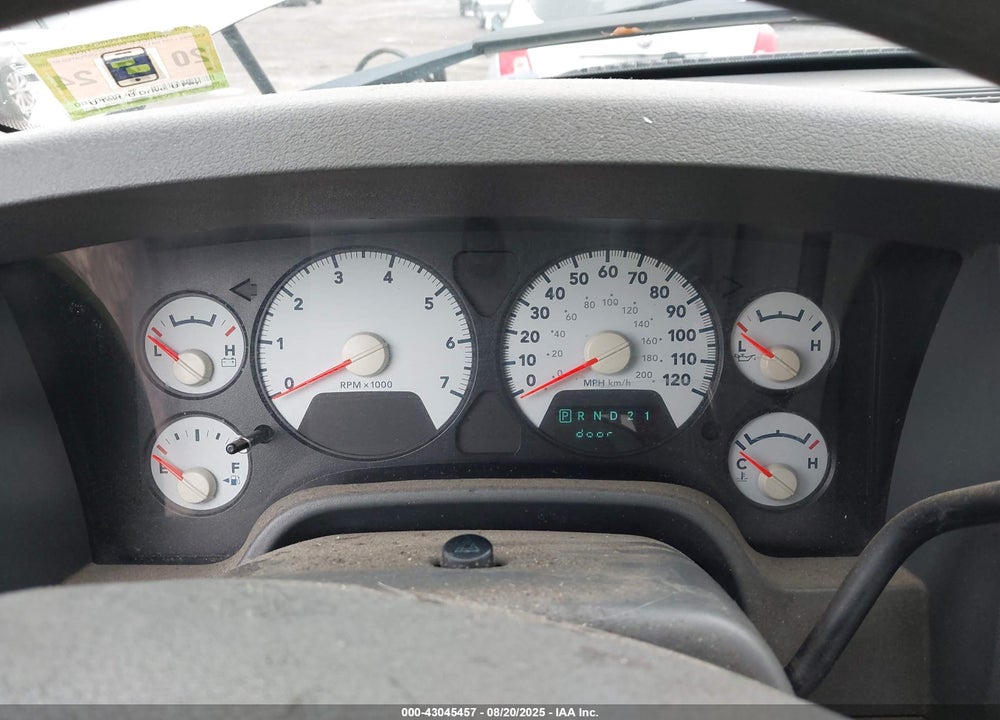 2008 DODGE RAM 1500 VIN: 1D7HA18N28S627049