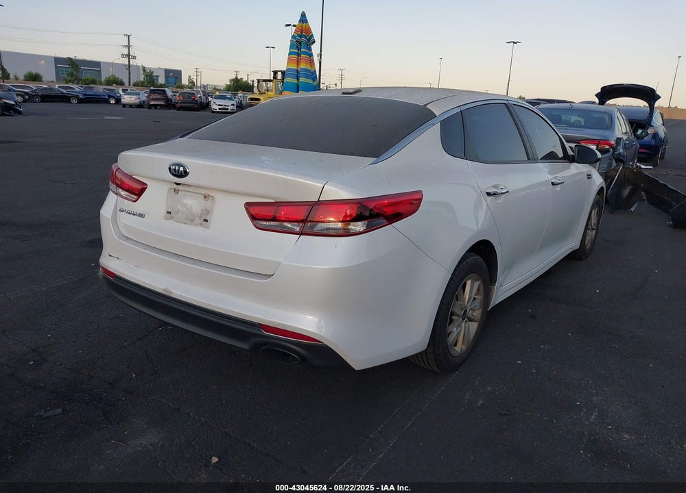 2016 KIA OPTIMA VIN: KNAGT4L36G5074021