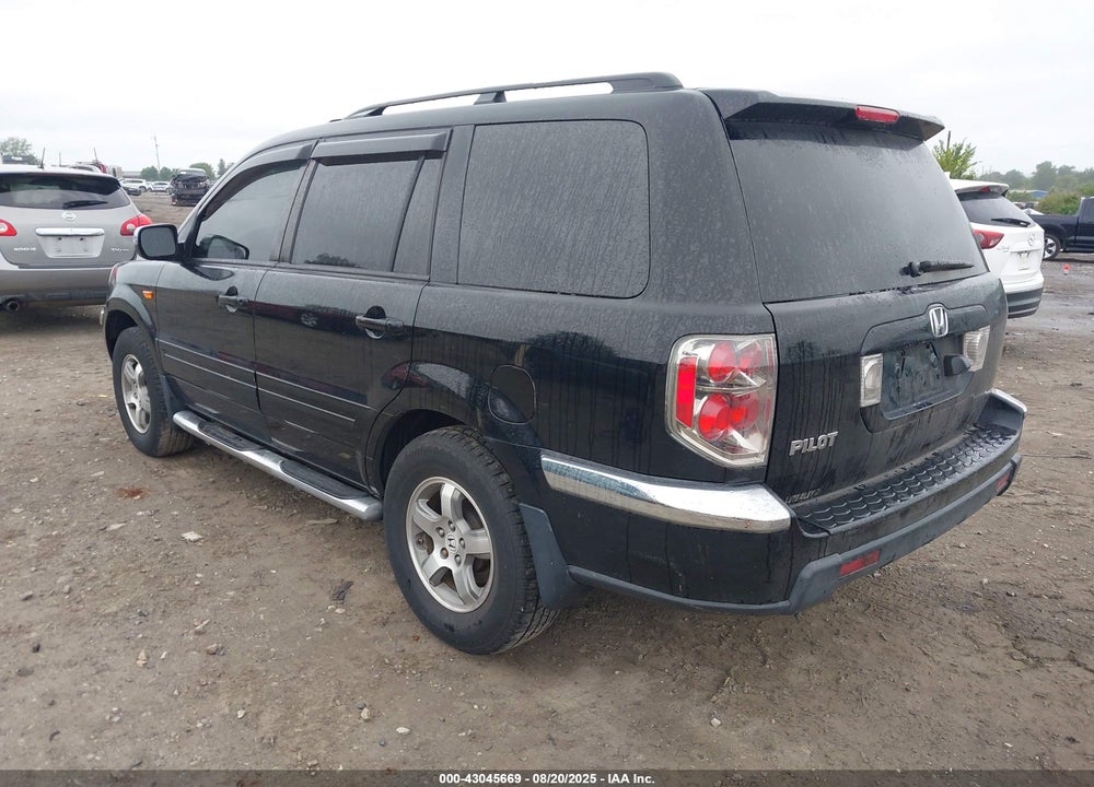 2007 HONDA PILOT EX-L VIN: 5FNYF28707B011736
