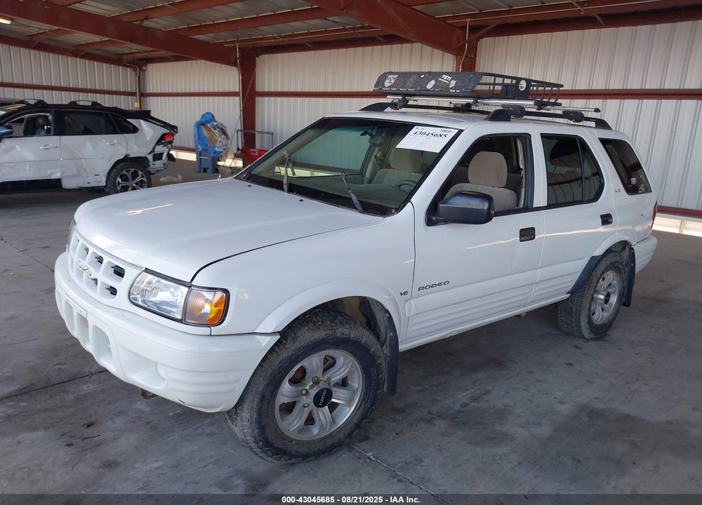 2001 ISUZU RODEO LS 3.2L V6/LSE 3.2L V6/S 3.2L V6 VIN: 4S2CK58W814302096