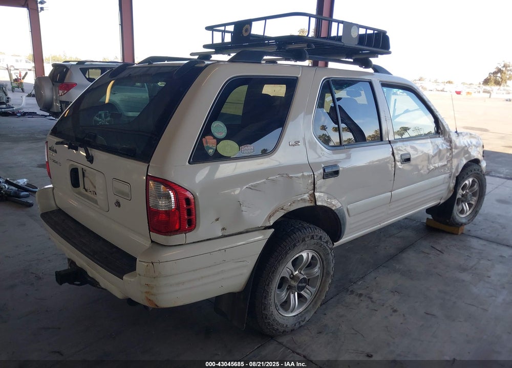 2001 ISUZU RODEO LS 3.2L V6/LSE 3.2L V6/S 3.2L V6 VIN: 4S2CK58W814302096