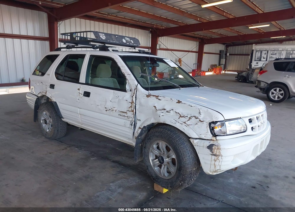 2001 ISUZU RODEO LS 3.2L V6/LSE 3.2L V6/S 3.2L V6 VIN: 4S2CK58W814302096
