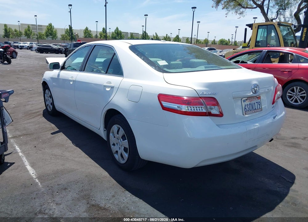 2011 TOYOTA CAMRY LE VIN: 4T4BF3EK0BR195937