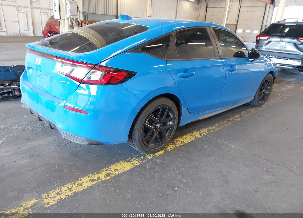 2025 HONDA CIVIC SPORT VIN: 19XFL2H87SE018481