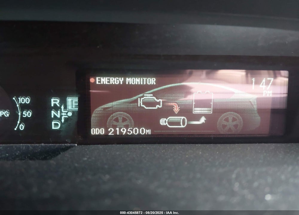 2013 TOYOTA PRIUS TWO VIN: JTDKN3DU4D0337110