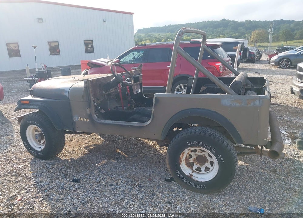 1983 JEEP CJ7 VIN: 1JCCM87E6DT054634