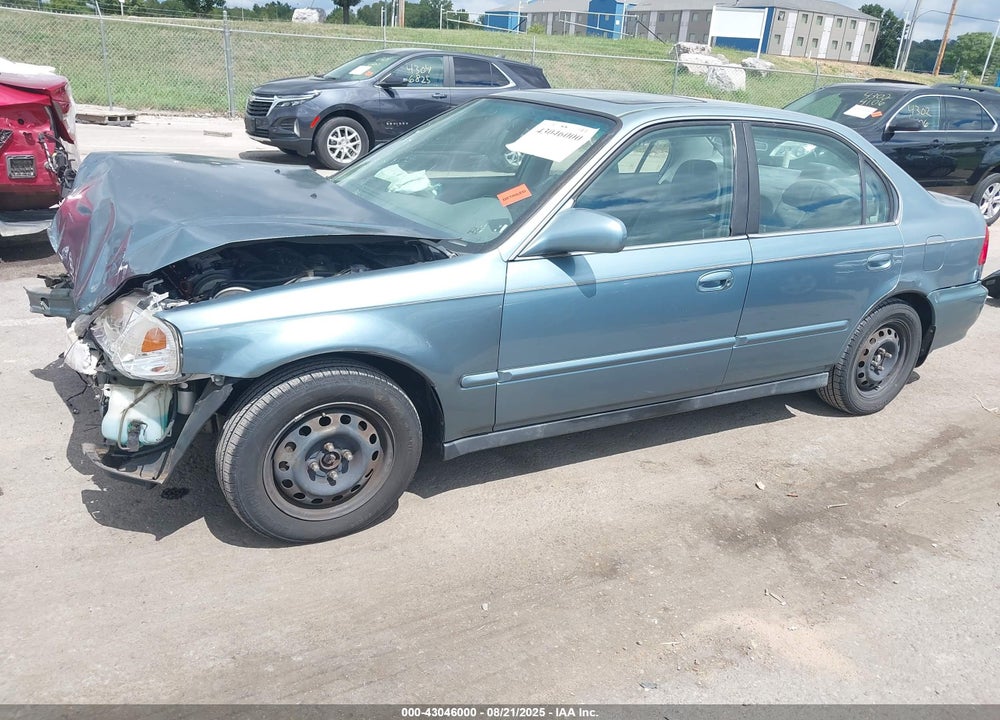 1999 HONDA CIVIC EX VIN: 1HGEJ8642XL017338