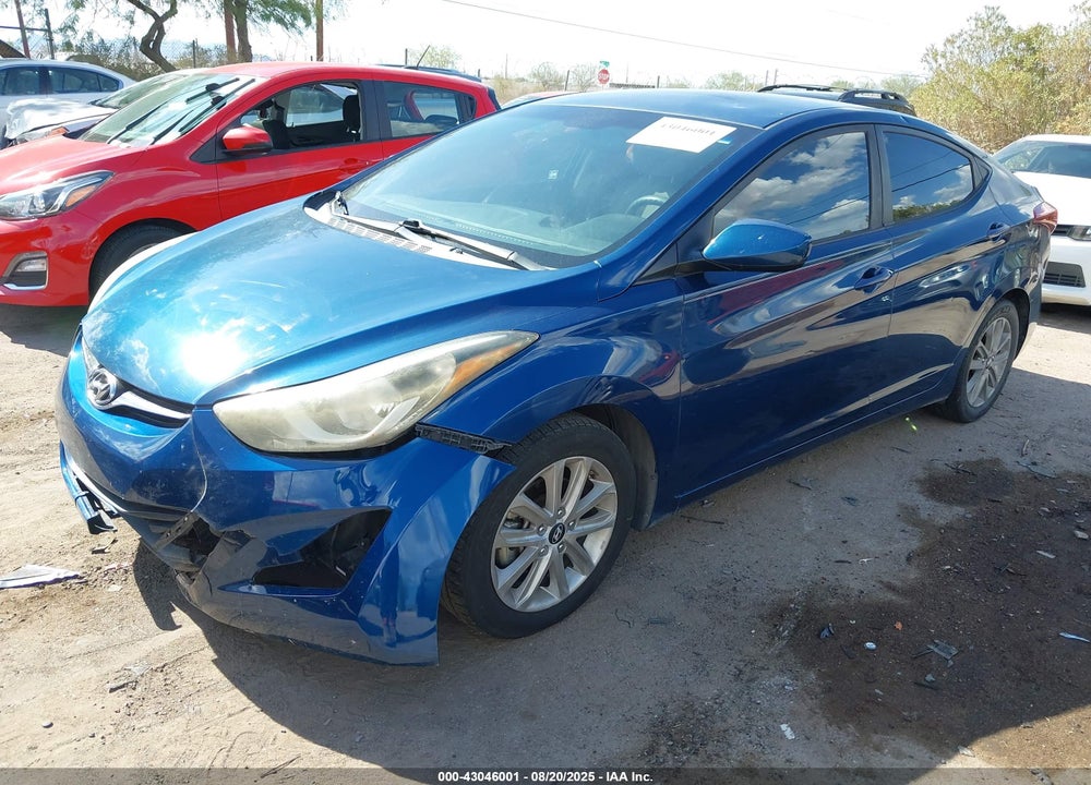 2016 HYUNDAI ELANTRA SE VIN: KMHDH4AE2GU542131