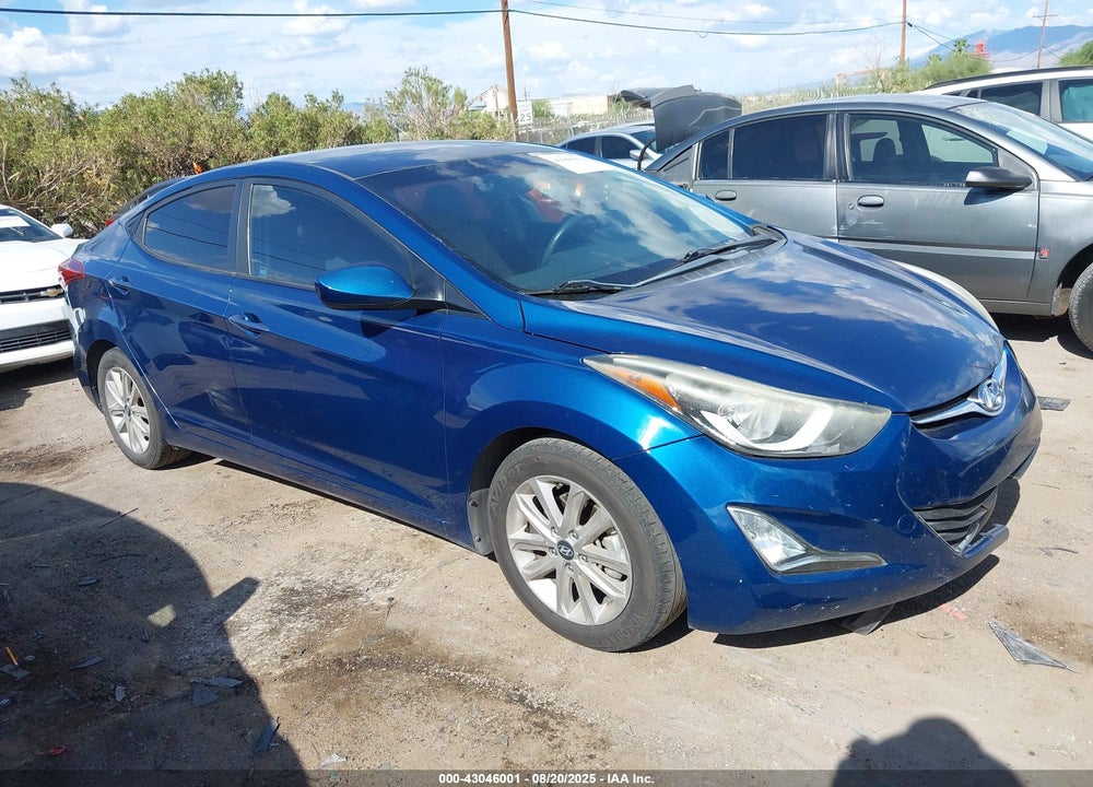 2016 HYUNDAI ELANTRA SE VIN: KMHDH4AE2GU542131