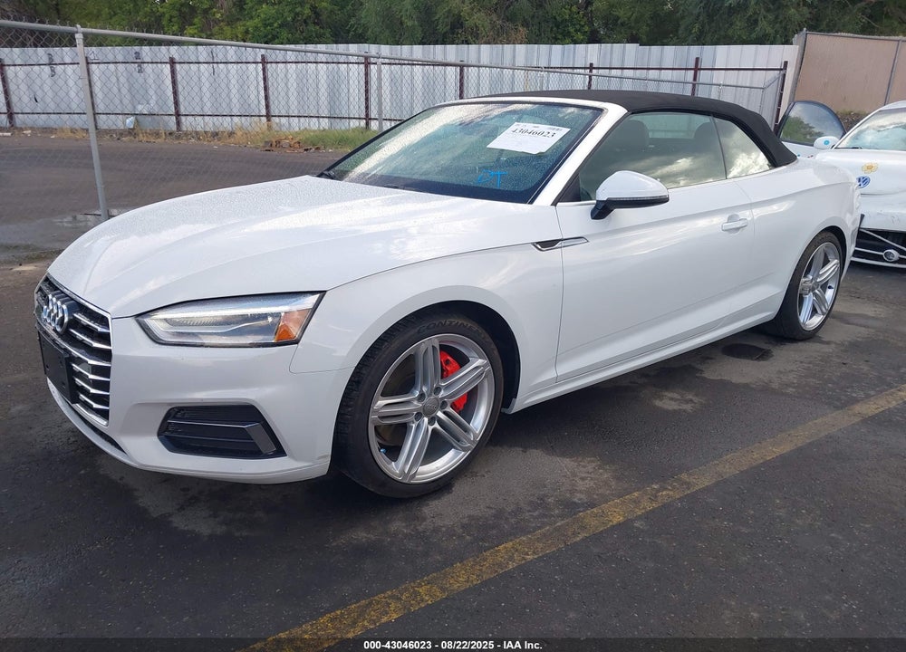 2018 AUDI A5 VIN: WAUWNGF56JN000917