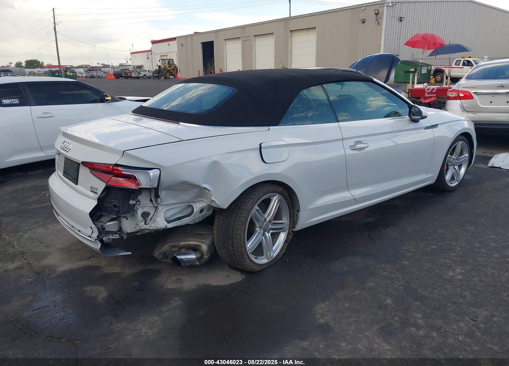 2018 AUDI A5 VIN: WAUWNGF56JN000917