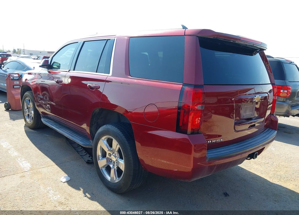2017 CHEVROLET TAHOE VIN: 1GNSCAKC3HR256399