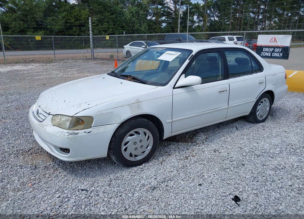 2002 TOYOTA COROLLA LE VIN: 1NXBR12E72Z579461