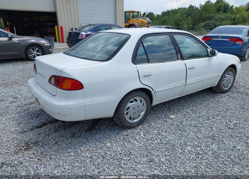 2002 TOYOTA COROLLA LE VIN: 1NXBR12E72Z579461