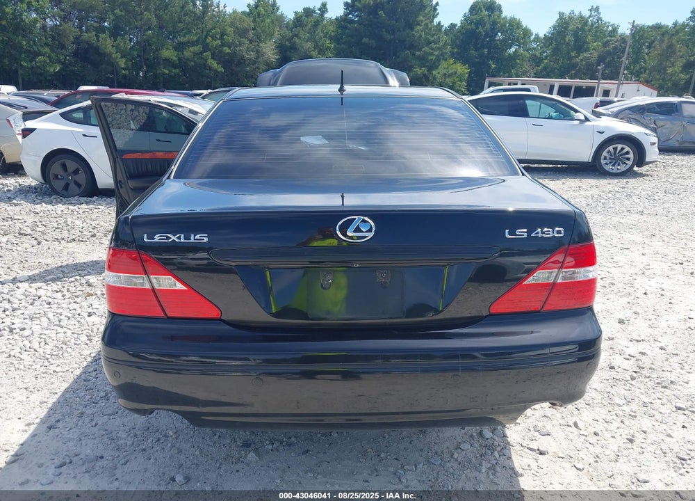 2005 LEXUS LS 430 VIN: JTHBN36F850176145