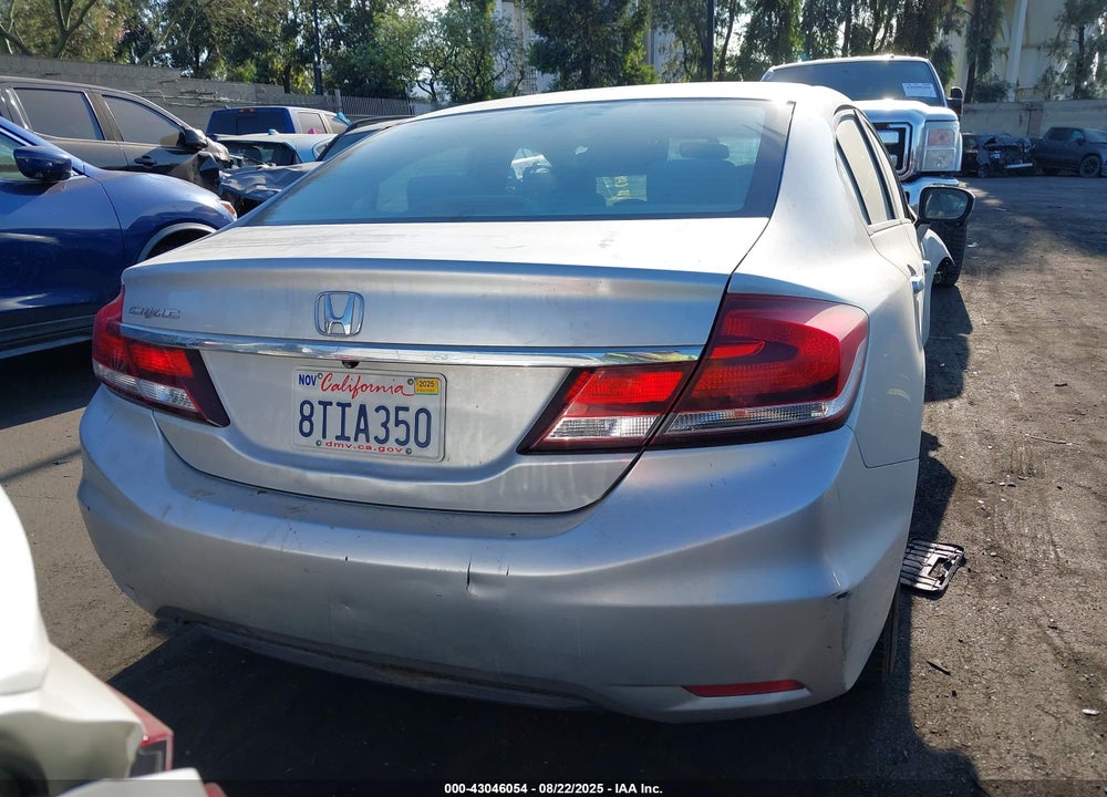 2015 HONDA CIVIC VIN: 19XFB2F87FE248856
