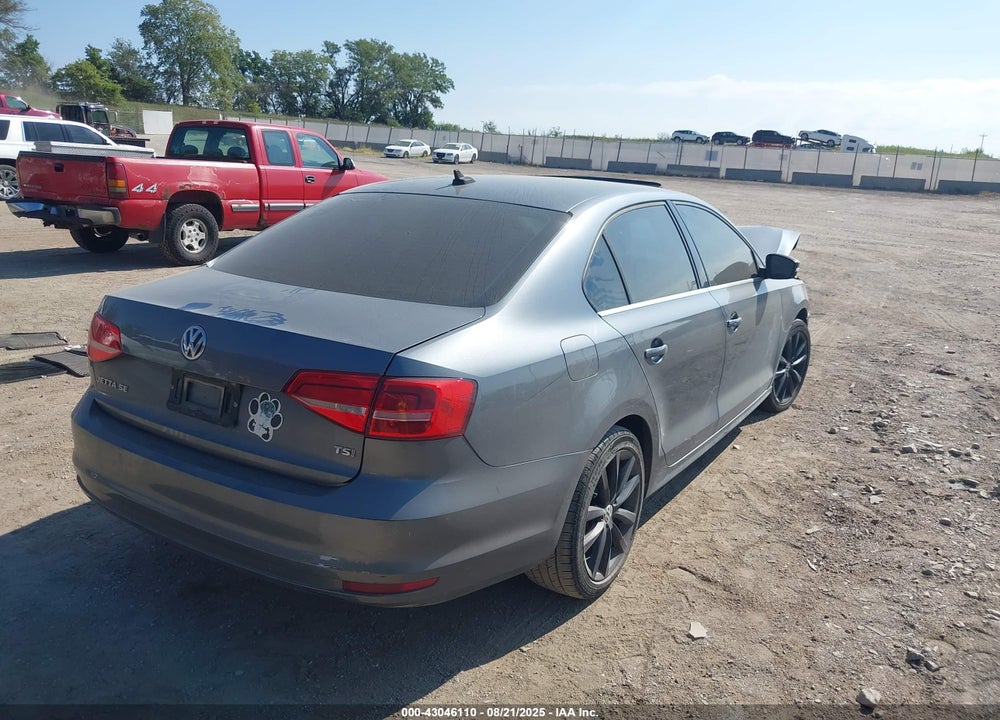 2015 VOLKSWAGEN JETTA 1.8T SE VIN: 3VWD07AJ2FM284722