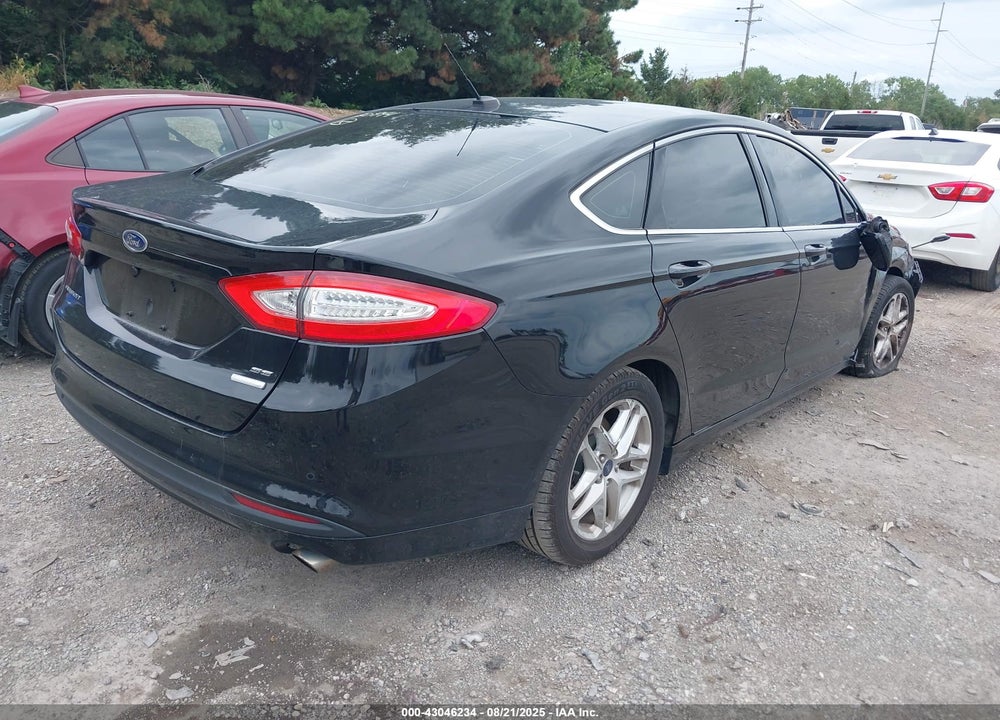 2016 FORD FUSION SE VIN: 3FA6P0HDXGR380994