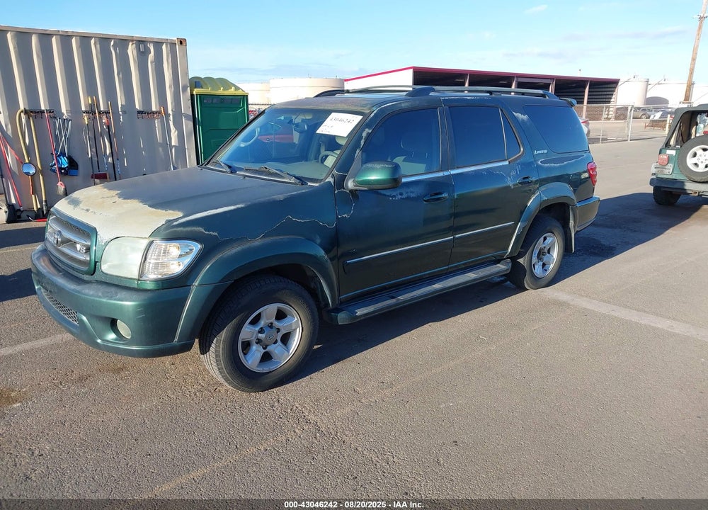 2004 TOYOTA SEQUOIA LIMITED V8 VIN: 5TDZT38A04S214017