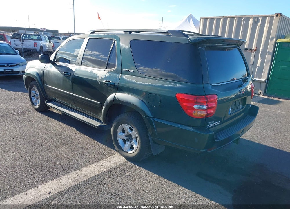 2004 TOYOTA SEQUOIA LIMITED V8 VIN: 5TDZT38A04S214017