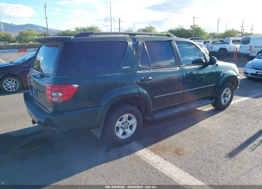 2004 TOYOTA SEQUOIA LIMITED V8 VIN: 5TDZT38A04S214017