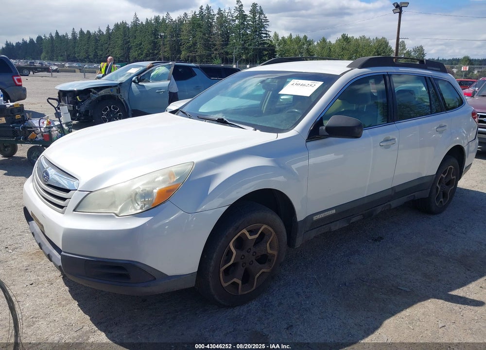 2010 SUBARU OUTBACK 2.5I VIN: 4S4BRBAC7A3311343
