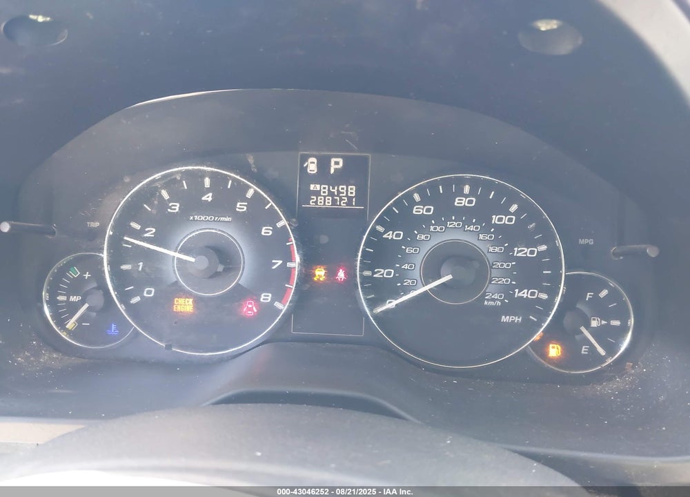 2010 SUBARU OUTBACK 2.5I VIN: 4S4BRBAC7A3311343
