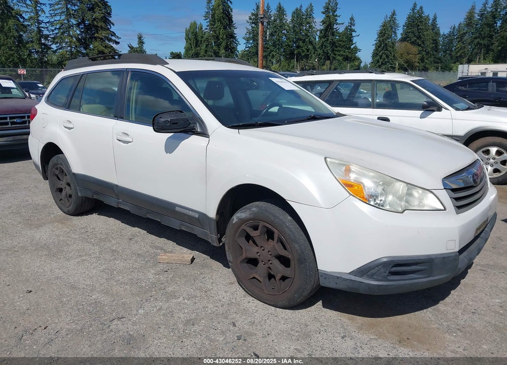 2010 SUBARU OUTBACK 2.5I VIN: 4S4BRBAC7A3311343