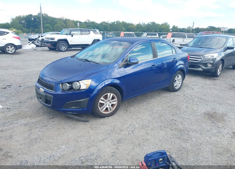 2013 CHEVROLET SONIC LT AUTO VIN: 1G1JC5SG7D4198506