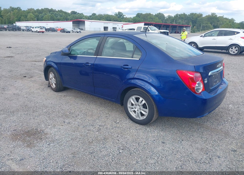 2013 CHEVROLET SONIC LT AUTO VIN: 1G1JC5SG7D4198506