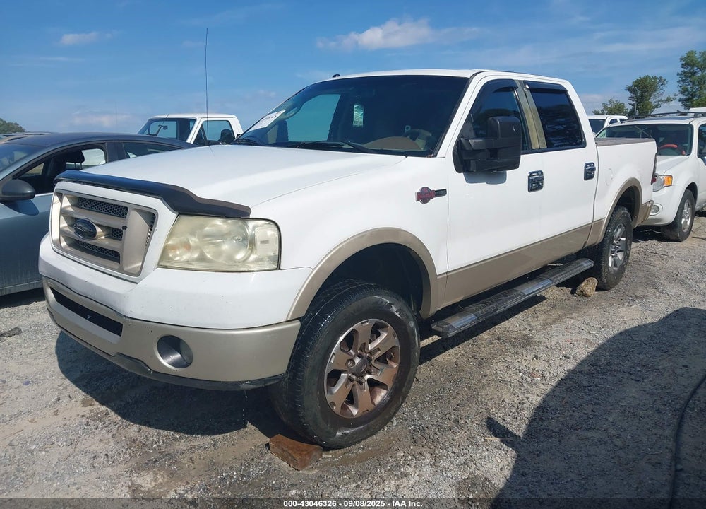 2008 FORD F-150 60TH ANNIVERSARY/FX4/KING RANCH/LARIAT/XLT VIN: 1FTPW14V98KE16217