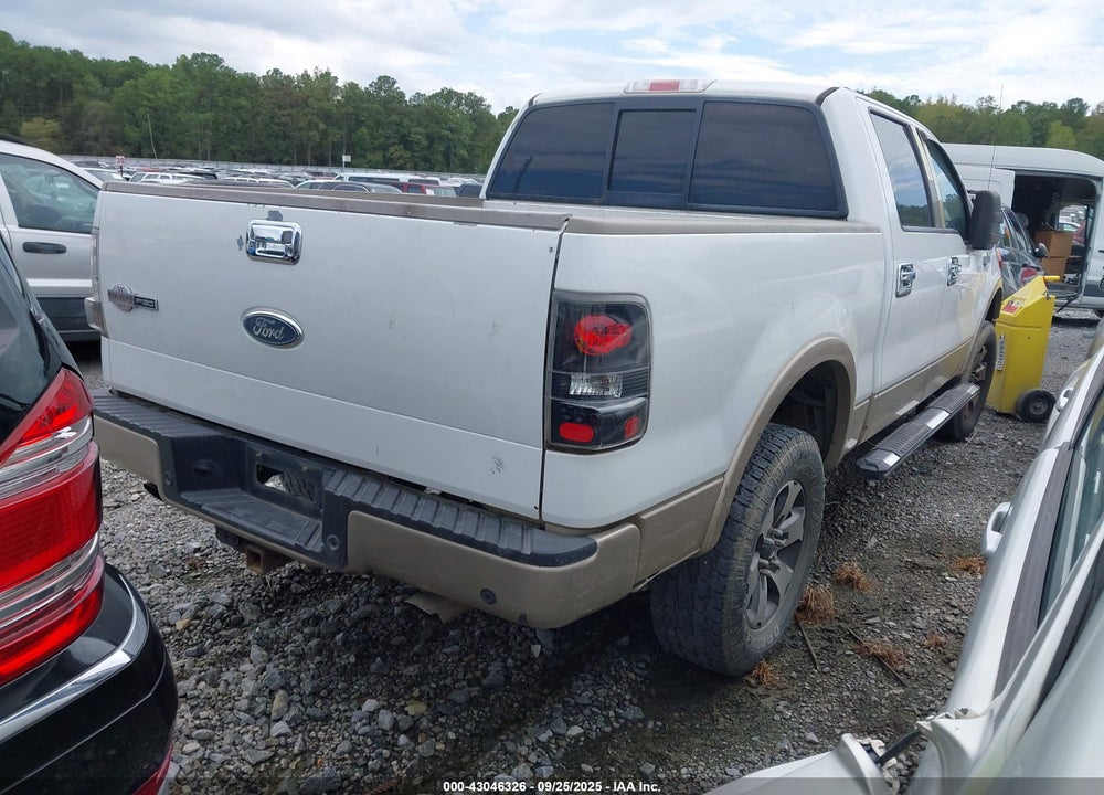 2008 FORD F-150 60TH ANNIVERSARY/FX4/KING RANCH/LARIAT/XLT VIN: 1FTPW14V98KE16217