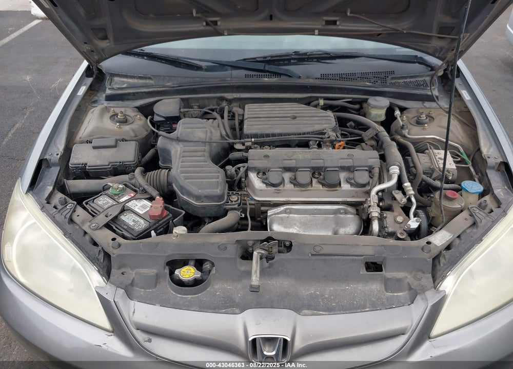 2005 HONDA CIVIC EX VIN: 2HGES26885H572544