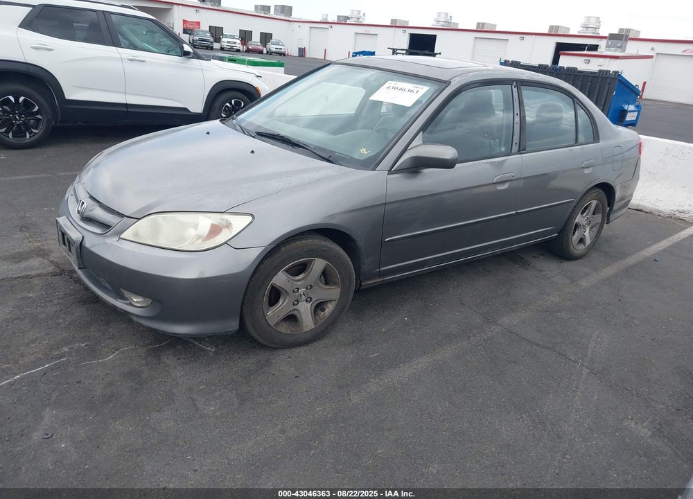2005 HONDA CIVIC EX VIN: 2HGES26885H572544