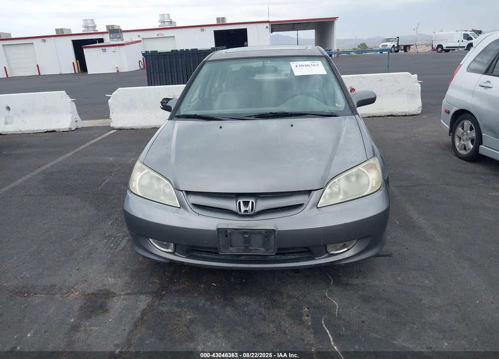 2005 HONDA CIVIC EX VIN: 2HGES26885H572544