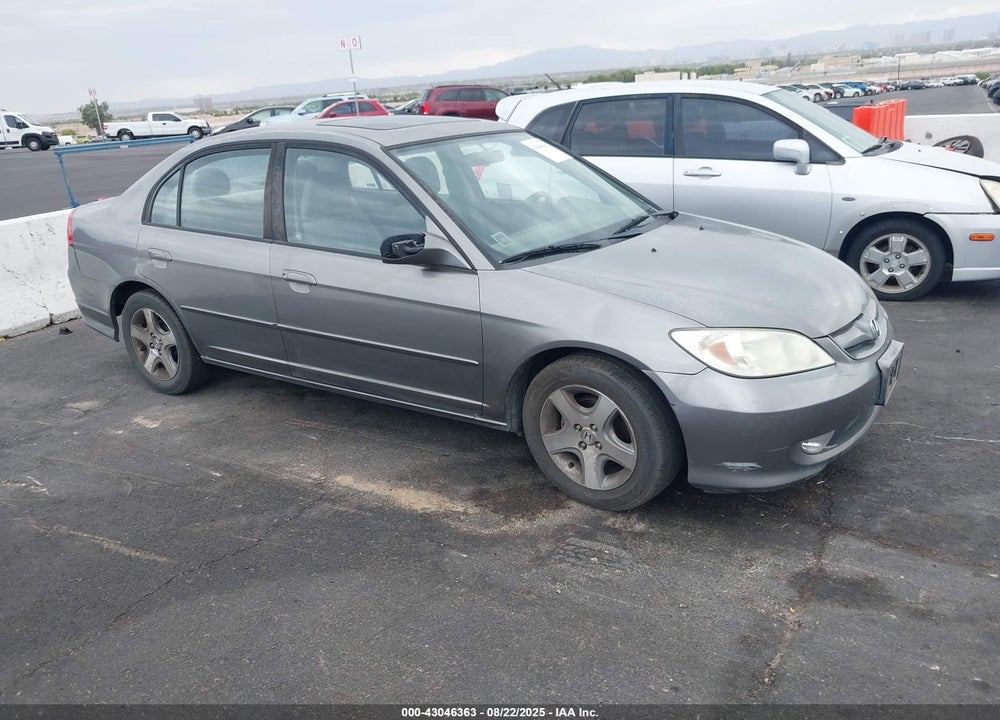 2005 HONDA CIVIC EX VIN: 2HGES26885H572544