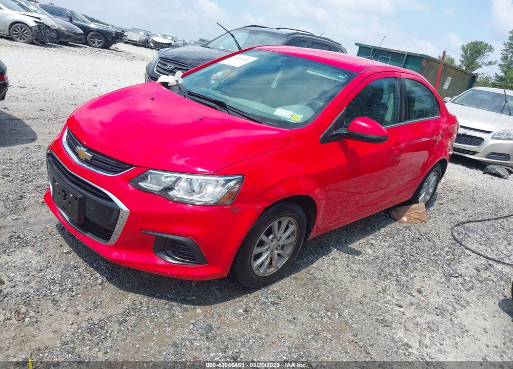2017 CHEVROLET SONIC VIN: 1G1JD5SHXH4117039