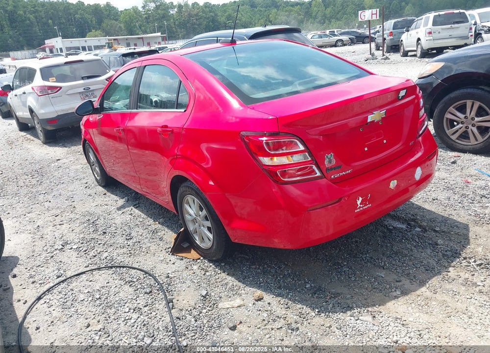 2017 CHEVROLET SONIC VIN: 1G1JD5SHXH4117039