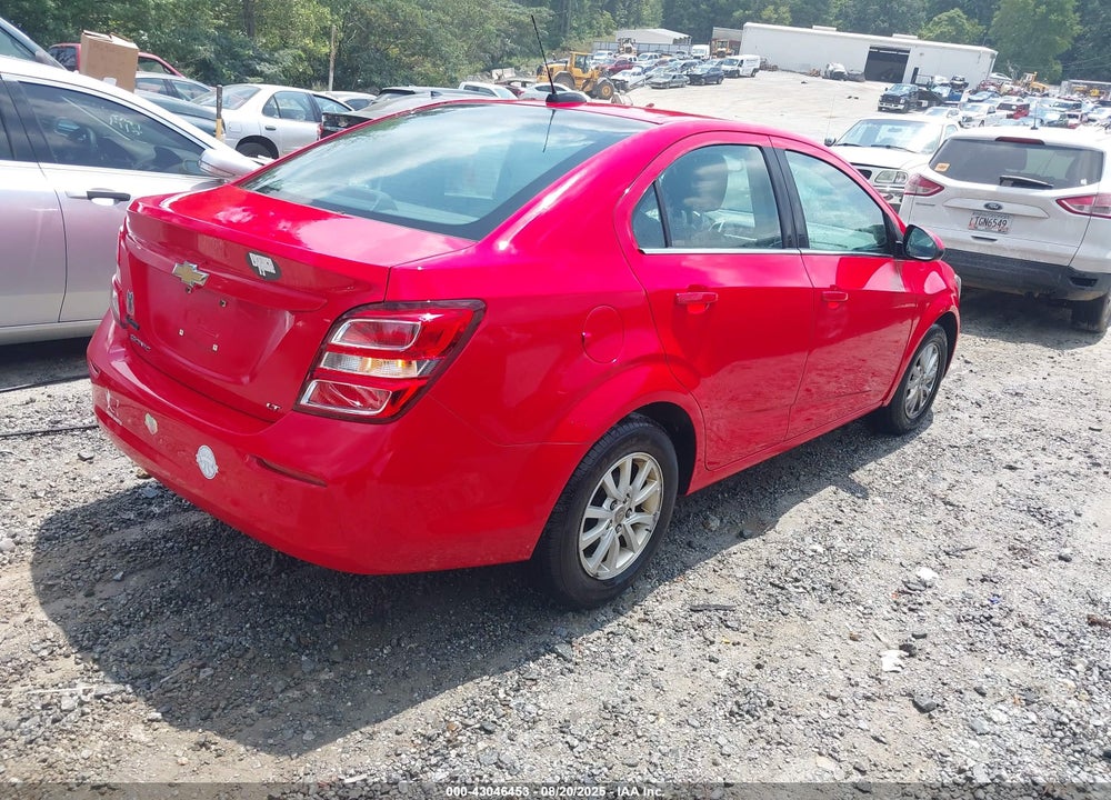 2017 CHEVROLET SONIC VIN: 1G1JD5SHXH4117039