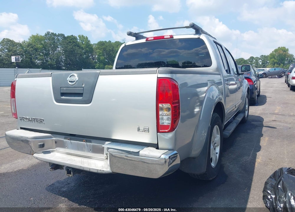 2007 NISSAN FRONTIER LE VIN: 1N6AD07U07C436760