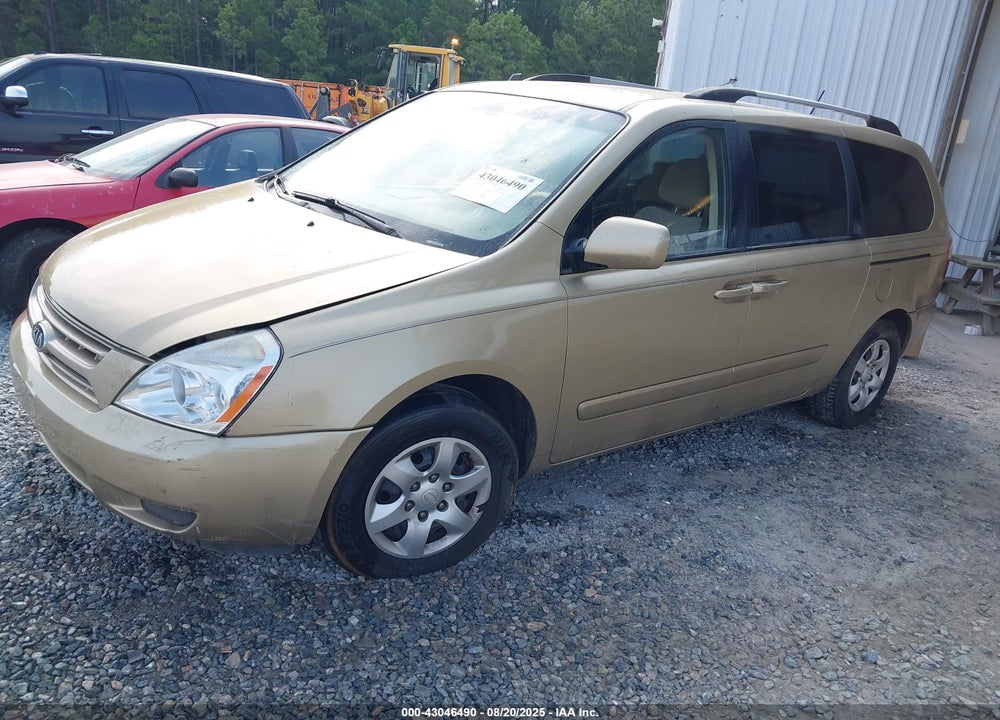 2010 KIA SEDONA LX VIN: KNDMG4C31A6355381