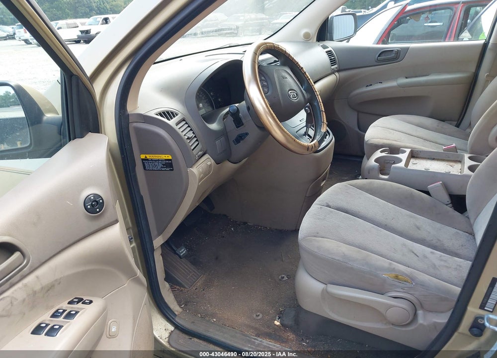 2010 KIA SEDONA LX VIN: KNDMG4C31A6355381