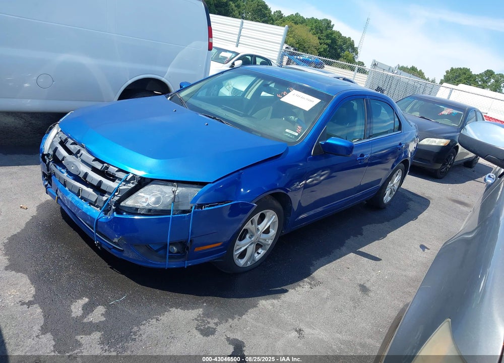 2012 FORD FUSION VIN: 3FAHP0HA5CR209885