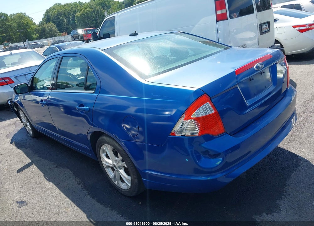 2012 FORD FUSION VIN: 3FAHP0HA5CR209885