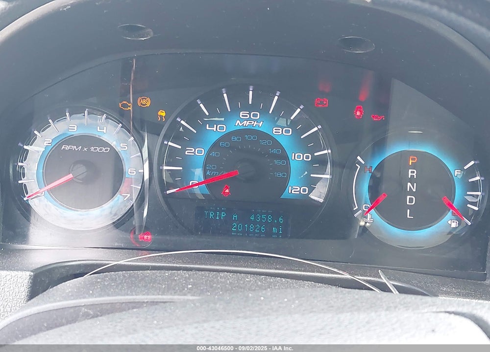 2012 FORD FUSION VIN: 3FAHP0HA5CR209885