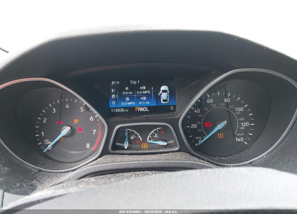 2015 FORD FOCUS SE VIN: 1FADP3K29FL383205