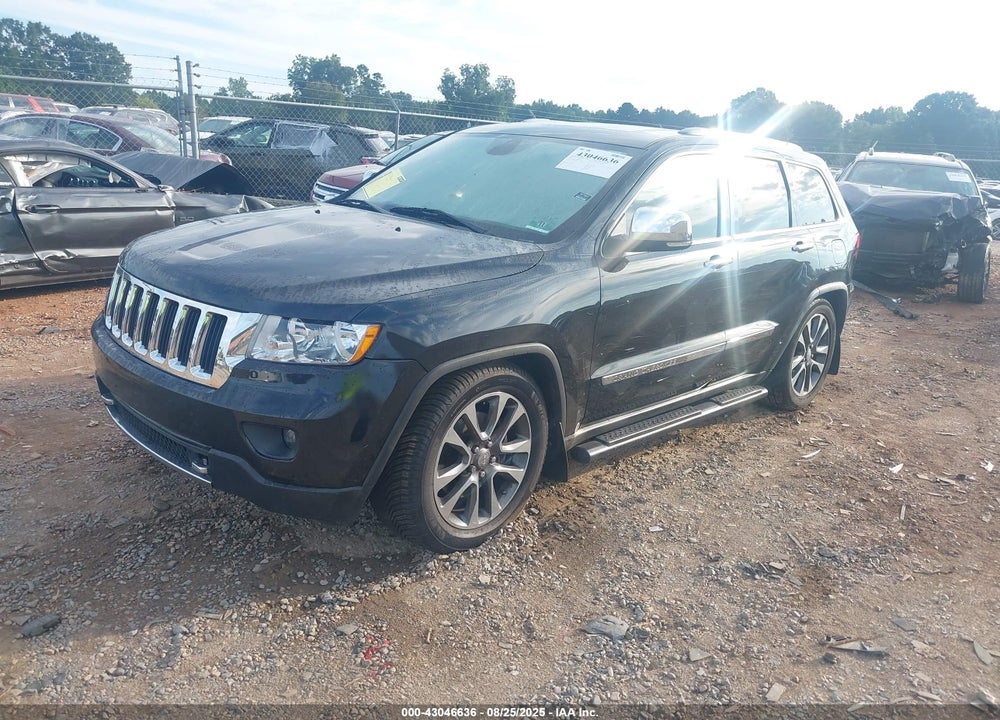 2011 JEEP GRAND CHEROKEE OVERLAND VIN: 1J4RR6GT2BC649178